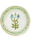 Bitossi Home Botanica Porcelain Dessert Plate (20.5cm) In Green