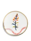 Bitossi Home Botanica Porcelain Dessert Plates (set Of Four) In White