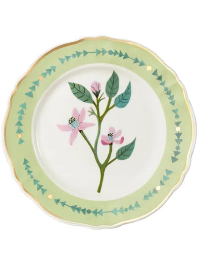 Bitossi Home Botanica Porcelain Dinner Plate (26.5cm) In Green
