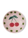 Bitossi Home Cherry-print Bowl (set Of Two) In Pink