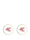 Bitossi Home Ciao Bella Plates (set Of Two) In Multi