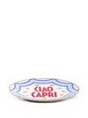 Bitossi Home Ciao Capri Round Plate In Multi