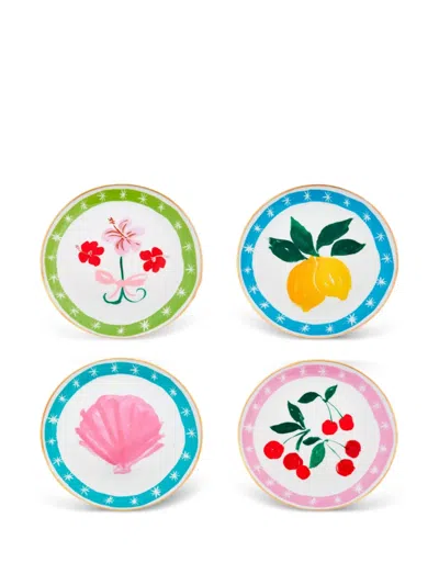 BITOSSI HOME CON AMORE SIDE PLATES (SET OF FOUR)