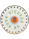 Bitossi Home David Porcelain Little Plate (15.5cm) In White