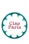 Bitossi Home Embellished Porcelain Ciao Paris Plate In Multi