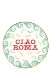 Bitossi Home Embellished Porcelain Ciao Roma Plate In Multi