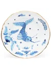 Bitossi Home Marino Fruit Plate In White