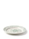 Bitossi Home Floral-patterned Rim Plate (30.9cm) In Green