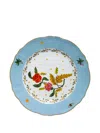 Bitossi Home Floral-print Plate Set In Blue