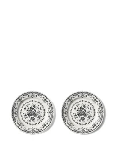 Bitossi Home Floral Tray In White