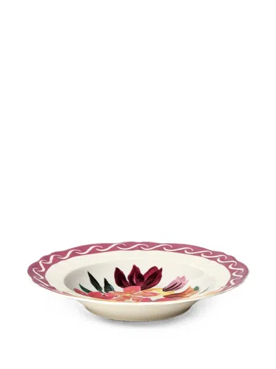 Bitossi Home Floral-print Scalloped Bowls In Multi