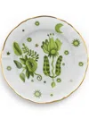 Bitossi Home Floreal Porcelain Fruit Plate (20.5cm) In Green