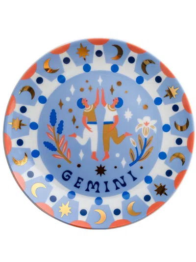 Bitossi Home Gemini Plate (16.5cm) In Blue