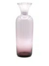 Bitossi Home Glass Bottle (25cm) In Purple