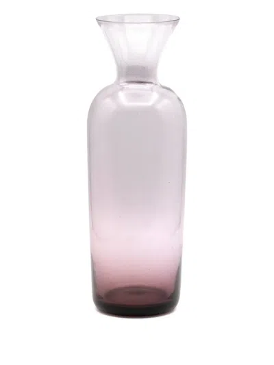 Bitossi Home Glass Bottle (25cm) In Purple