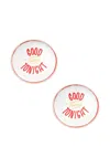 Bitossi Home Good Tonight Pizza Plates (set Of Two) In White