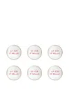 Bitossi Home Tableware Multicolor Uni In White