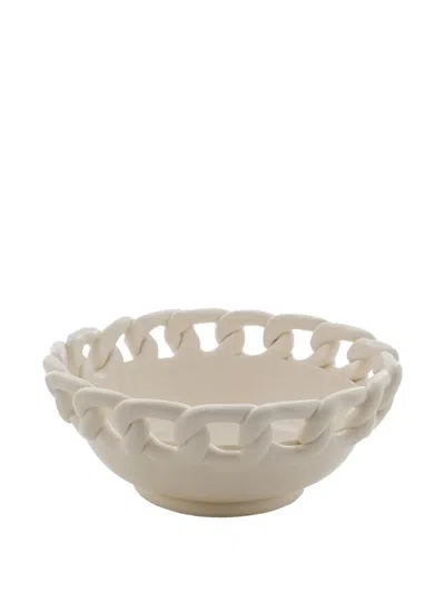 Bitossi Home Large Chain Bowl In Neutral