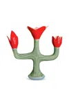 Bitossi Home Linfa Candle Holder In Green