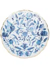 Bitossi Home Piano Porcelain Plate In Blue