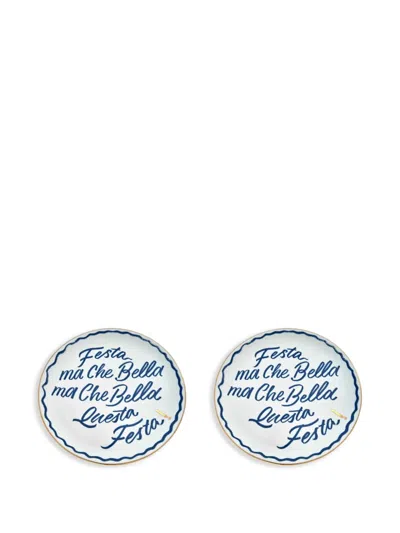 Bitossi Home Pizza Festa Teller-set (32cm)
