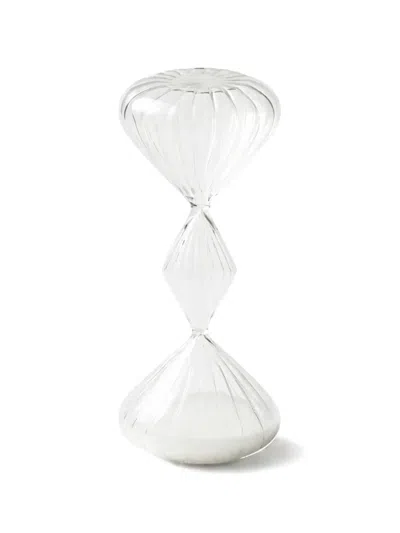 Bitossi Home Gerippte Romantic Sanduhr In White