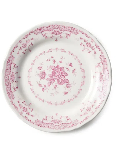 Bitossi Home Rose Flat Plate (20cm) In Neutrals