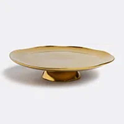 BITOSSI HOME SERVING AND TRAYS GOLD IRREGULAR EDGE UNI