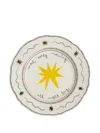 Bitossi Home Star-print Plate In White