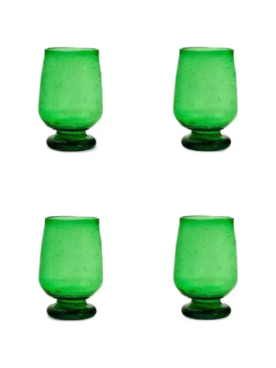 Bitossi Home Stemmed Glasses (set Of Two) In Multi