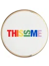 Bitossi Home This Is Me Plate (set Of Six) In Multi