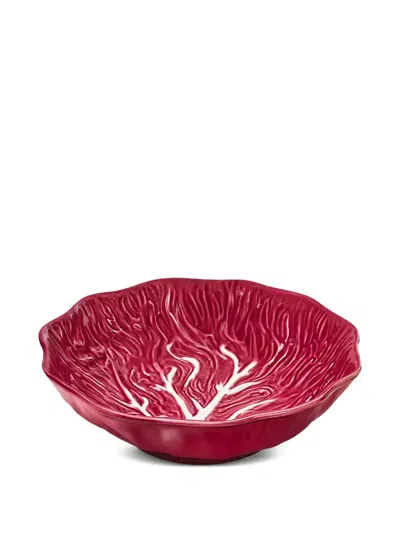 Bitossi Home Tree-patterned Bowl In Red