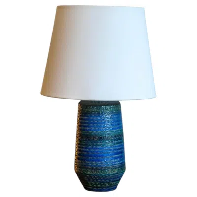 Pre-owned Bitossi Large  Ceramic Table Lamp, Italy, 1960s In Clear