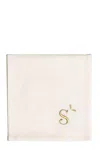 Bitossi Letter 's' Napkin In White