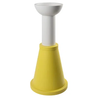 Pre-owned Bitossi Majestic Tall Ceramic Vase By Natalie Du Pasquier By  In Brown