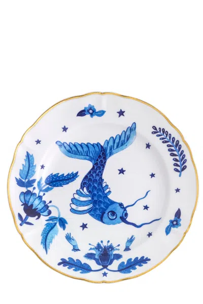 Bitossi 'marino' Dessert Plate In Blue