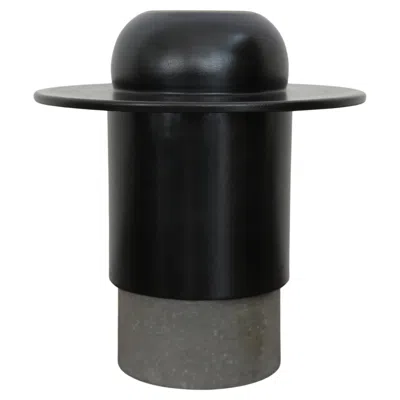 Pre-owned Bitossi Mario Ferrarini For  Italian Ceramic Vase Sculpture Centerpiece 2010s In Black