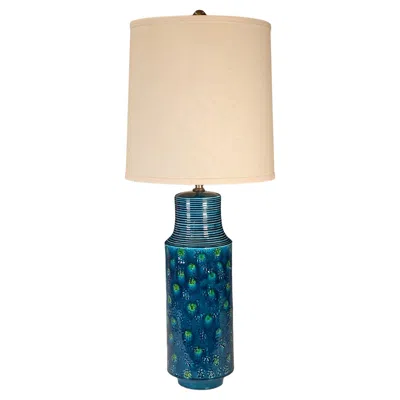 Pre-owned Bitossi Mid Century Italian Table Lamp In Sand