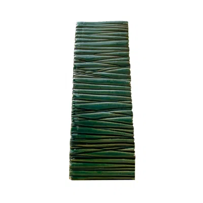 Pre-owned Bitossi Mid-century Italian Minimalist Pottery Block Vase From , 1960s In Black