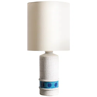 Pre-owned Bitossi Midcentury Table Lamp In Ceramic By Aldo Londi, 1960s In Sand