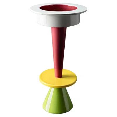 Pre-owned Bitossi Multicolor Decorative Vase By Karim Rashid In Brown