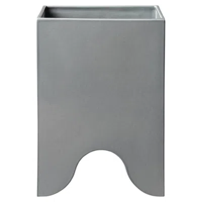 Pre-owned Bitossi Onda N.2 Gray Ceramic Vase By Muller Van Severen