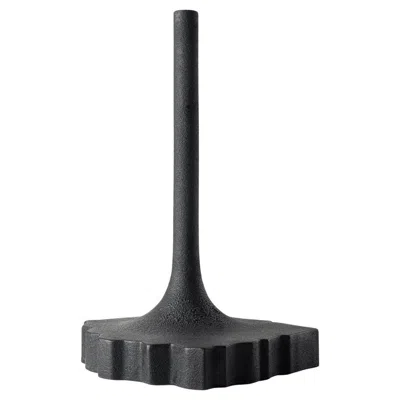 Pre-owned Bitossi One Stem Black Vase By Fabio Novembre