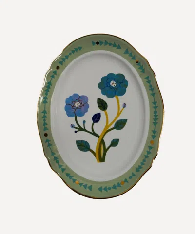 Bitossi Ortensia Oval Platter