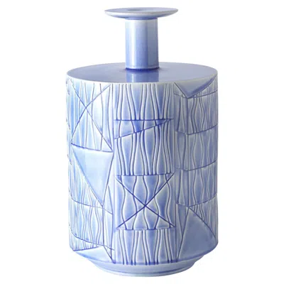Pre-owned Bitossi Pale Blue Vase By Bethan Laura Wood