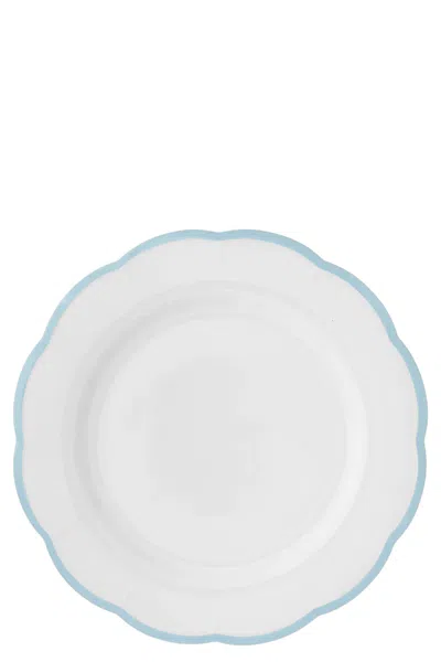 Bitossi 'petalo' Dinner Plate ⌀ 27,5 Cm In Blue