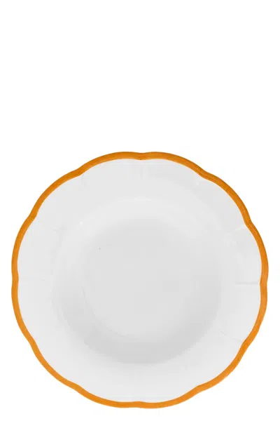 Bitossi 'petalo' Soup Plate ⌀ 22,8 Cm In Orange