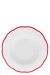 Bitossi 'petalo' Soup Plate ⌀ 22,8 Cm In Red
