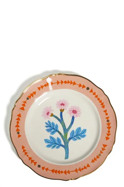 Bitossi Plate 'piano Primula' In Multi