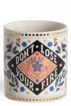 Bitossi Porcelain 'don't Lose Your Fire' Mug In Multi